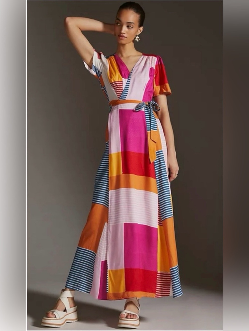 The Odelle’s Maxi Dress Anthropologie